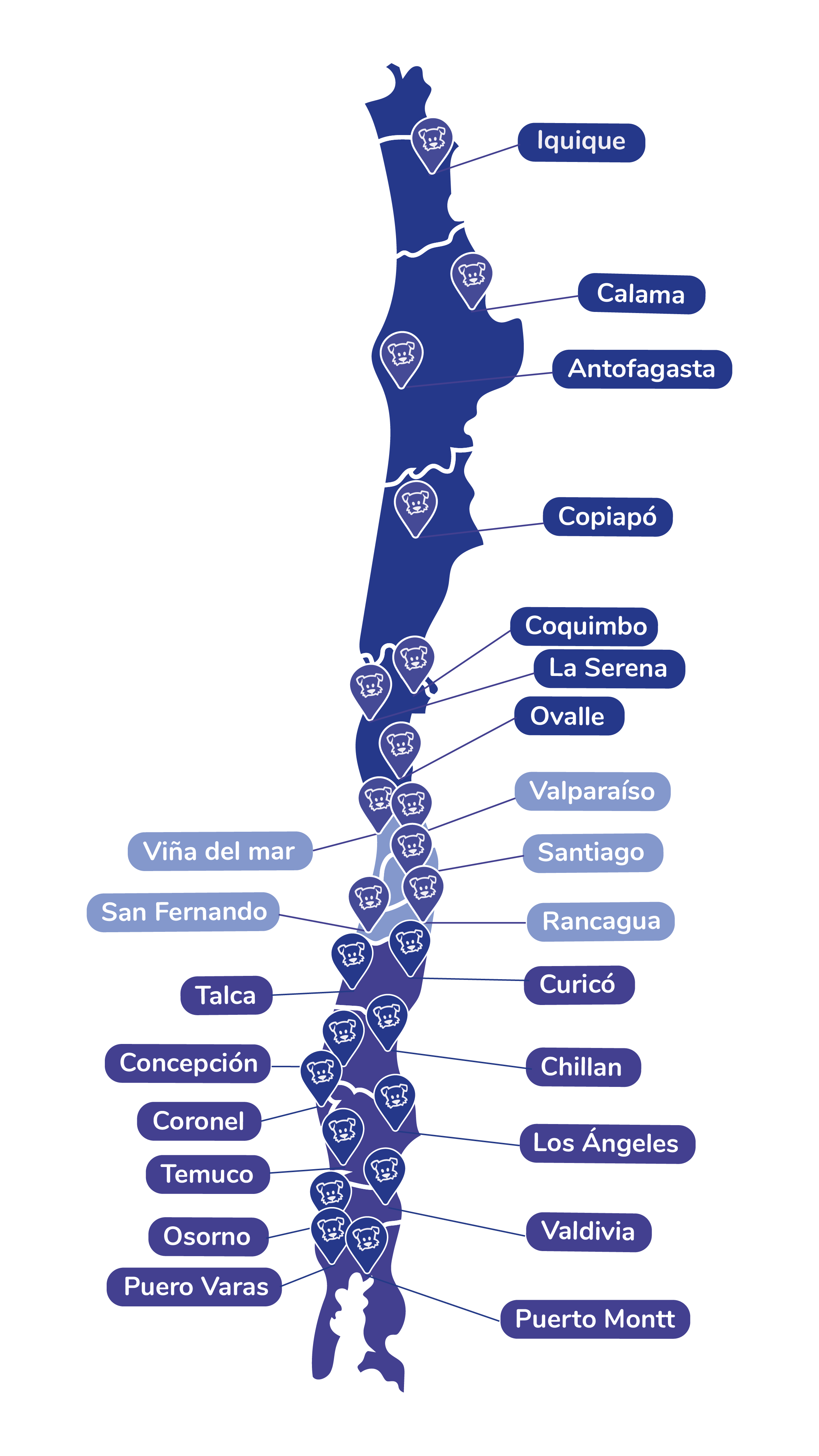 Mapa de cobertura